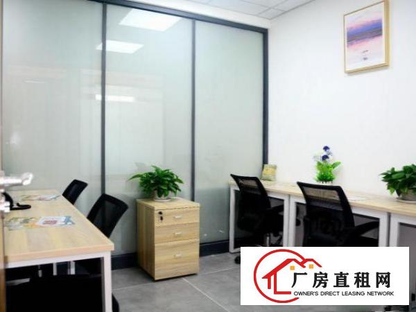  宝安地铁口精装办公室直租，1180元起租可做仓库使用有红本