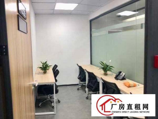  宝安地铁口精装办公室直租，1180元起租可做仓库使用有红本