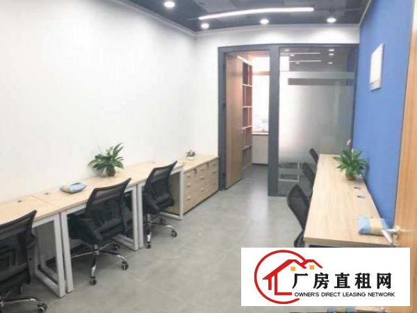  宝安地铁口精装办公室直租，1180元起租可做仓库使用有红本