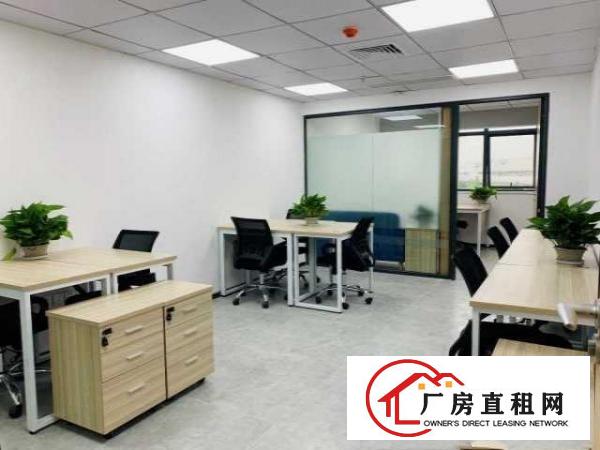  11号线后亭站直租80平精装办公室免中介可注册公司