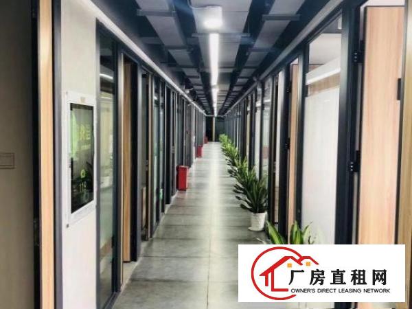  11号线后亭站直租80平精装办公室免中介可注册公司