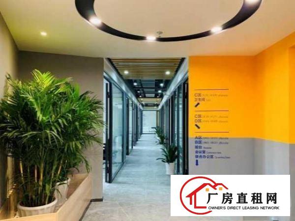  11号线后亭站直租80平精装办公室免中介可注册公司