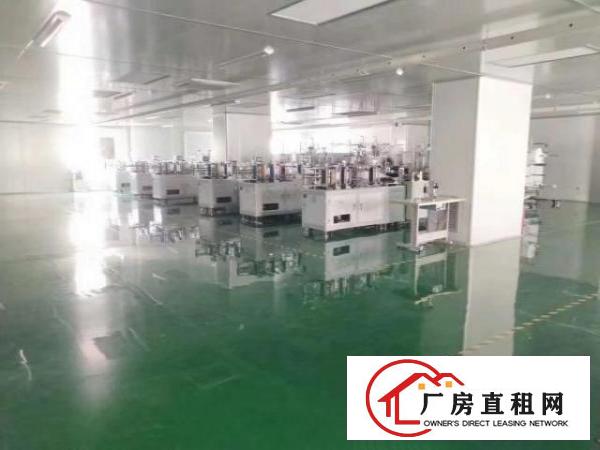  后亭地铁口新出楼上2400平米带精装修厂房出租，