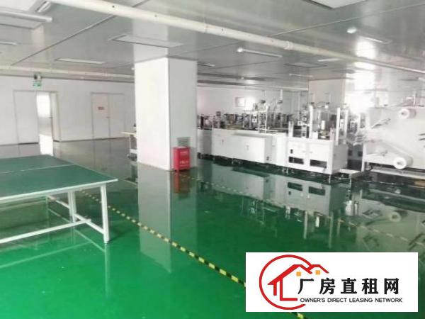  后亭地铁口新出楼上2400平米带精装修厂房出租，