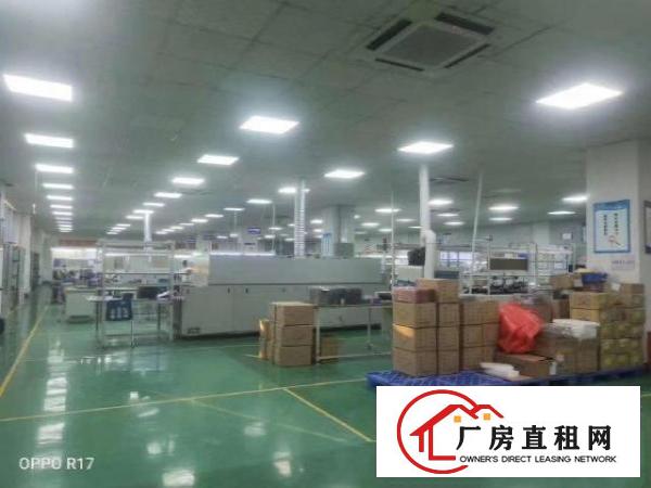  沙井西环路新出二楼2000平米带精装修电子厂招租