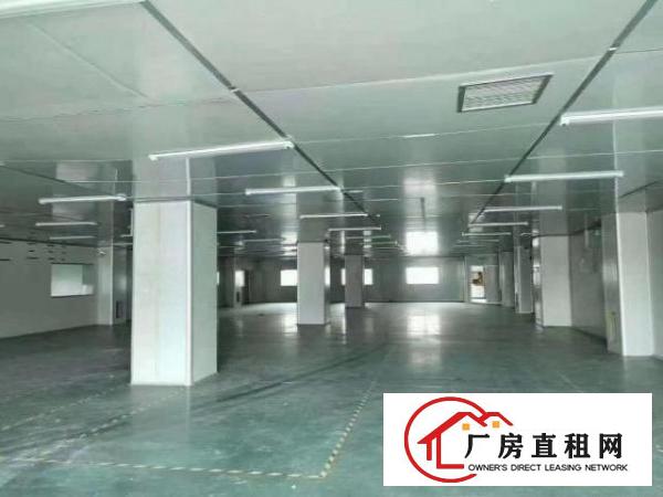  沙井万丰98工业城无公摊一整层850平米无尘车间厂房出租