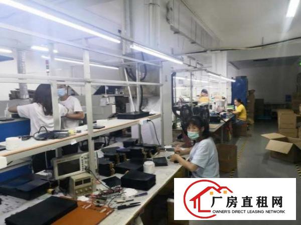  沙井沙头村，楼上500平，无尘车间，园区形象好。