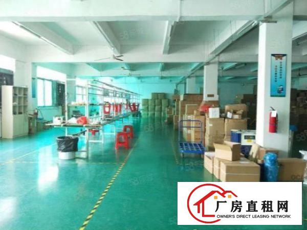  沙井98工业城，2楼1080平米，带精装修免转让费