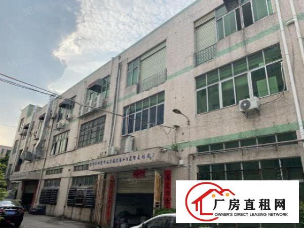  沙井汽车站附近楼上420平2间办公室车间吊顶光线好。