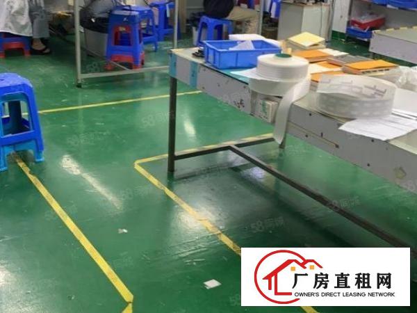  沙井共和楼上300平分租吊顶贴片水电仓库带装修厂房