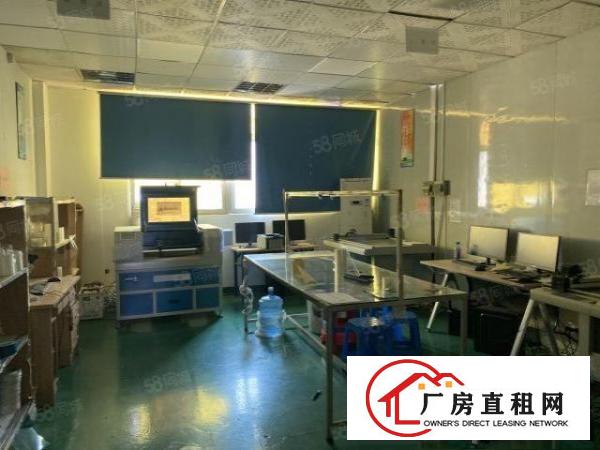  沙井共和楼上300平分租吊顶贴片水电仓库带装修厂房