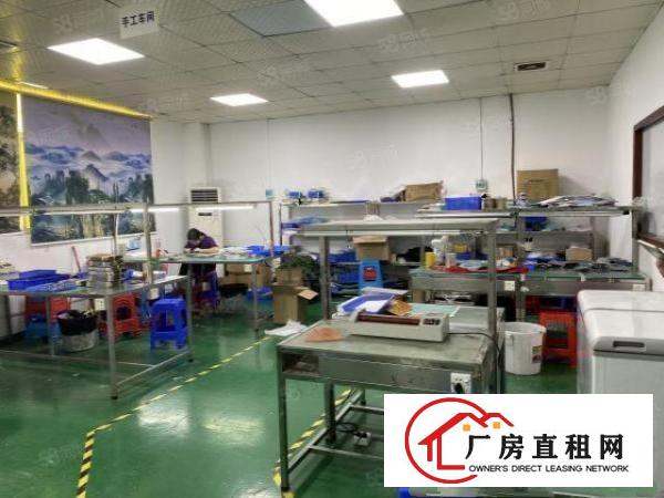  沙井共和楼上300平分租吊顶贴片水电仓库带装修厂房