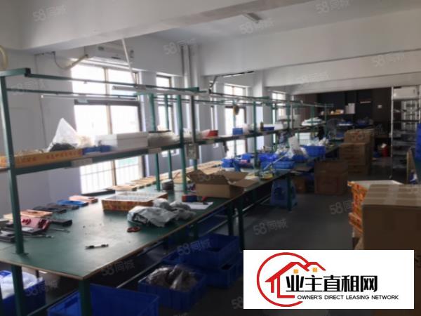  沙井共和工业区楼上带装修厂房300平方出租交通便利招工容易