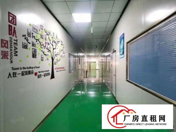  沙井2楼整层1700平米带千级无尘车间电子烟厂房，无转让费