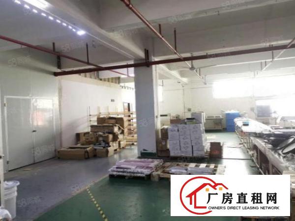  沙井东环路靠国道新出小面积厂房575平方带装修办公室出租