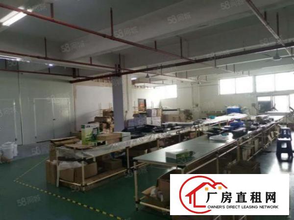  沙井东环路靠国道新出小面积厂房575平方带装修办公室出租