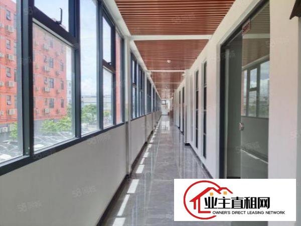  实拍沙三精装修小面积写字楼厂房出租送空调
