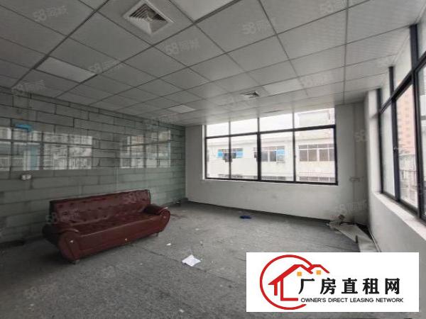  实拍沙井万安路楼上现成装修小面积厂房出租办公室水电齐全