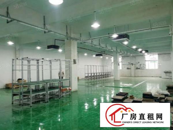  沙井后亭第二工业区二楼500平重工业精装修厂房实际面积出租