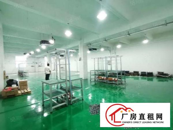  沙井后亭第二工业区二楼500平重工业精装修厂房实际面积出租