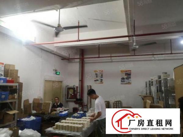  沙井新桥第三工业区高科技园区楼上480平水电齐全。