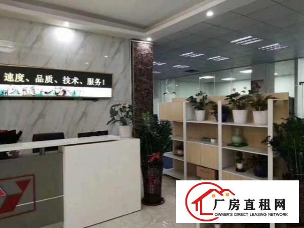  松岗塘下涌工业区楼上整层2000平方厂房出租豪华装修