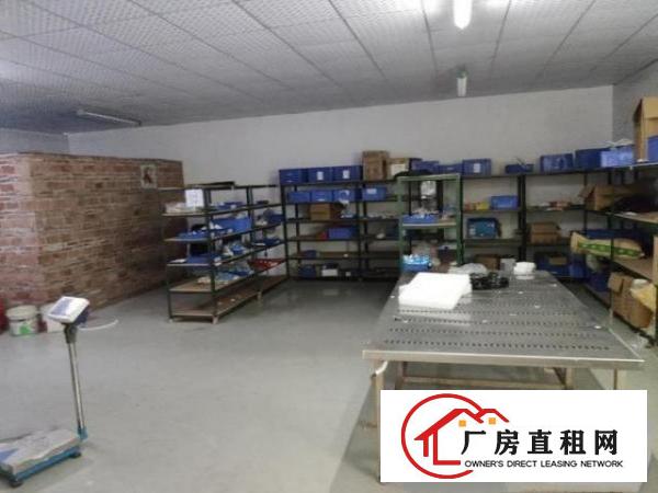  宝安大道边上2楼650平精装修厂房，拎包生产