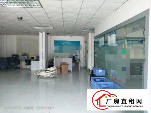 松岗罗田高速路口楼上整层2200平米豪华装修厂房招租