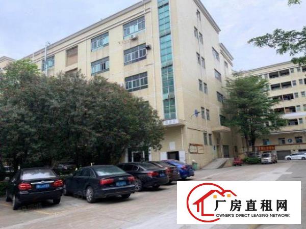  松岗罗田楼上新出658平厂房出租，形象好招工方便