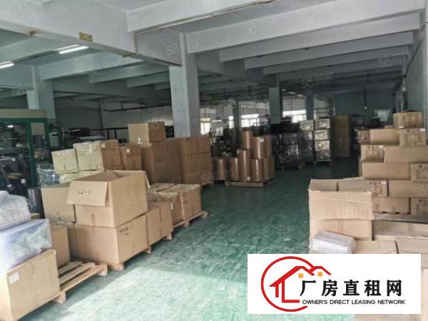  松岗田洋中心工业区楼上整层1500平厂房出租，交通方便