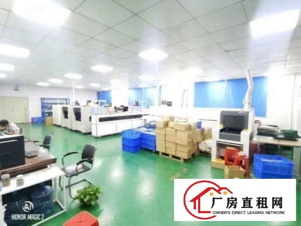  今天刚出松岗107国道楼岗工业区1400平方带装修业主直租