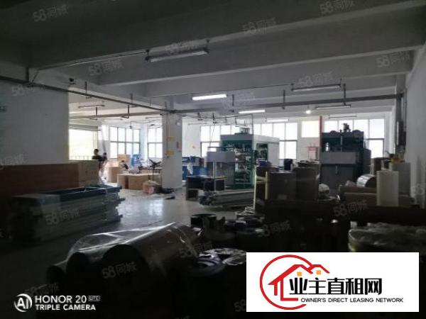  松岗大田洋工业区新出带地坪漆带办公室楼上800平方