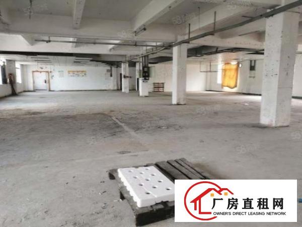  松岗山门工业区2楼800平厂房出租，原房东建面出租，实用率高