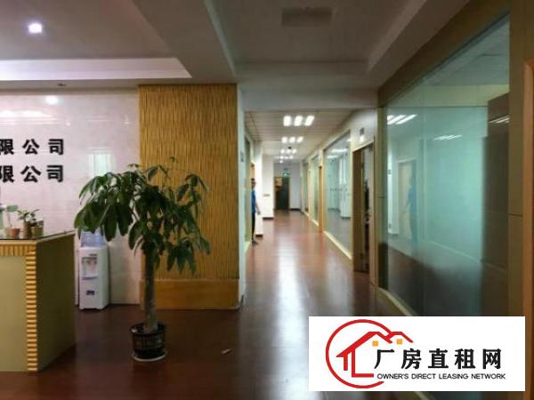  石岩龙大高速口楼上1300平豪华装修厂房出（可分租）