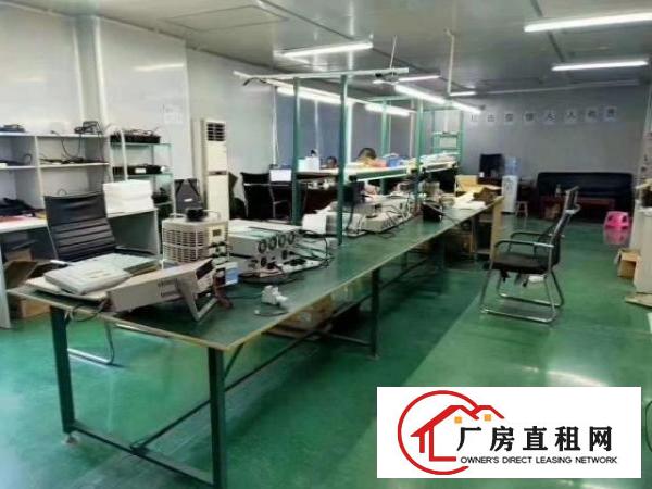  宝安区石岩同富裕工业区3楼800平米电子厂生产车间出租