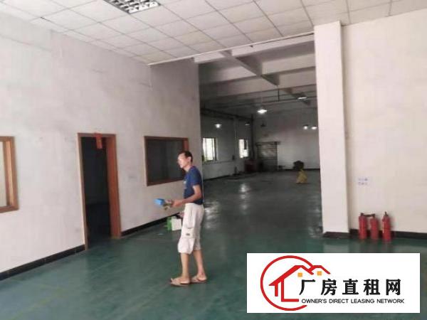  石岩石龙仔一楼厂房850平招租，水电办公室齐全，有地坪漆