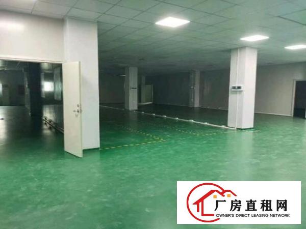  阳光工业区附近楼上1200平带装修厂房出租