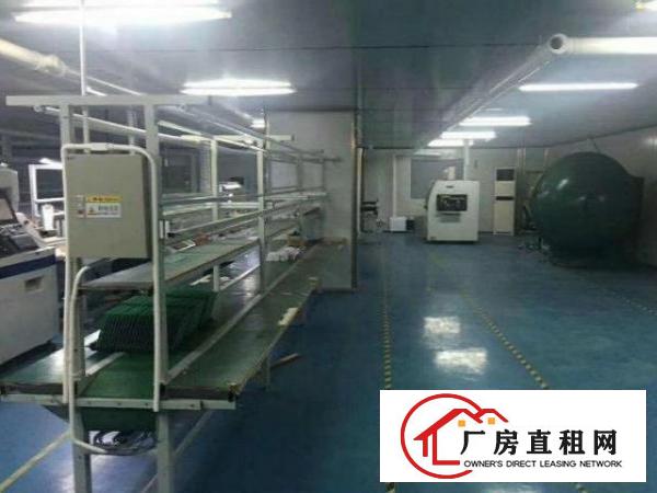  石岩石新楼上700平带装修厂房招租，原房东，格局好