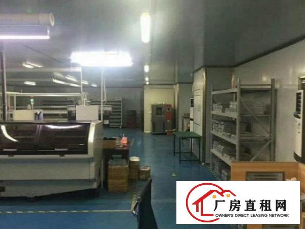  石岩石新楼上700平带装修厂房招租，原房东，格局好