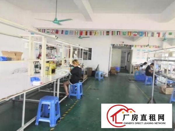  石岩径贝招租楼上厂房650平，无公摊，形象佳租期长
