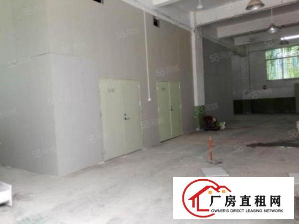  石岩万大工业区400平一楼厂房转让，交通便货柜车可以到无中介