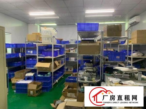  转让料坑工业区楼上1180平精装修厂房有无尘车间