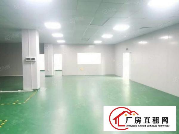  石岩塘头新出楼上1000平精装修厂房，水电到位，无转让费，