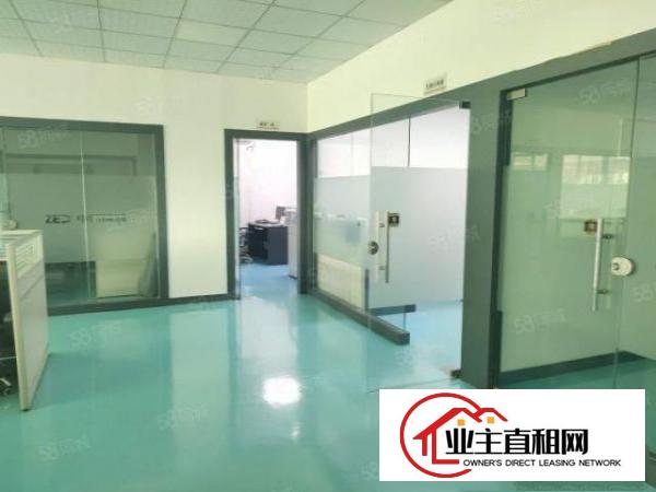  长城工业区3楼1000平米，豪华前台，精装办公室，车间水电齐