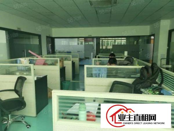  长城工业区3楼1000平米，豪华前台，精装办公室，车间水电齐