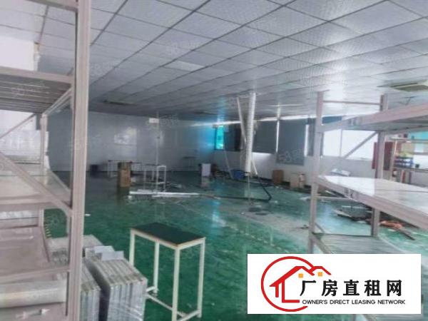  石岩水田新出楼上精装修1415平方厂房出租,可办环评