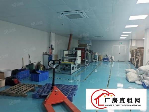  石岩气车站楼上700平米精装修厂房出租，