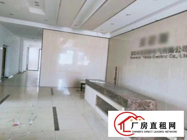  石岩塘头科技园新出楼上整层带装修2505平方厂房出租，带喷淋