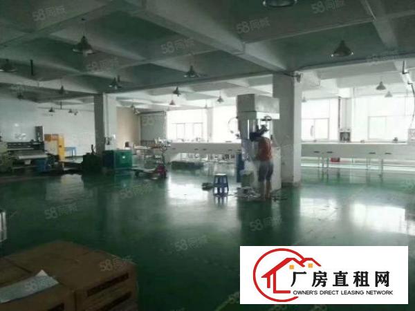  石岩新出楼上2000平带装修的厂房出租