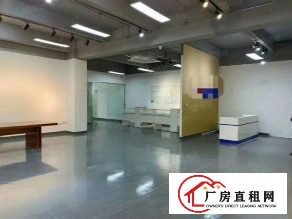  石岩北环路新出楼上精装修420平厂房，中央空调大气前台水电到